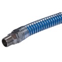 Шланг пневматический спиральный высокого давления 10х15 мм, 15 м, М3/8", полиуретановый MIGHTY SEVEN SD-23315